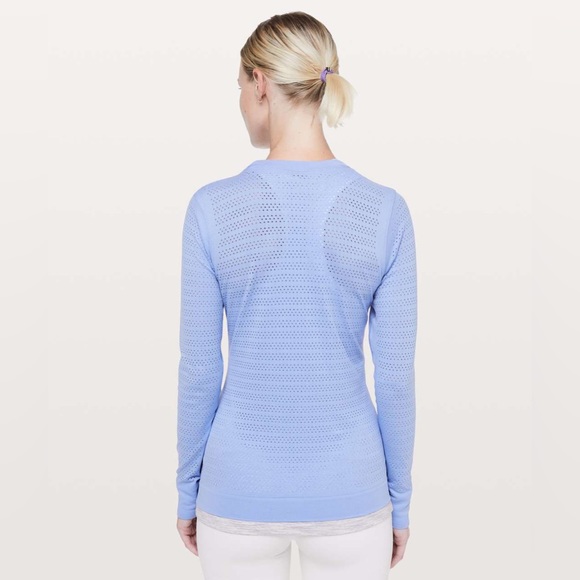 Lululemon “Breeze By” Long Sleeve Top in Lavender Dusk - Picture 6 of 13